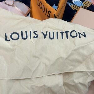 Louis Vuitton Cream Storage Bag